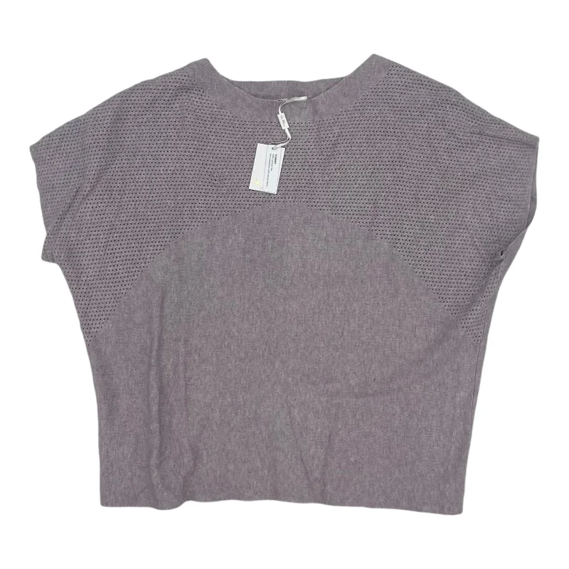 Sweater Ss By Vila Milano In Purple, Size:L