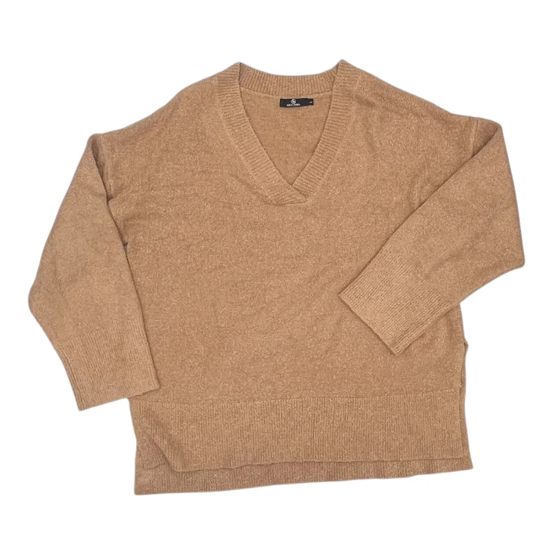 Sweater By Clothes Mentor In Tan, Size:L