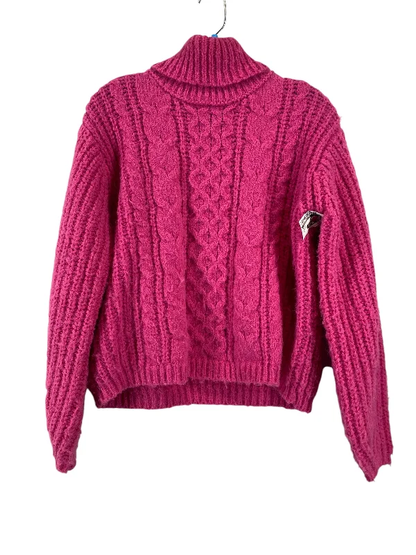 Sweater By Clothes Mentor In Pink, Size: M