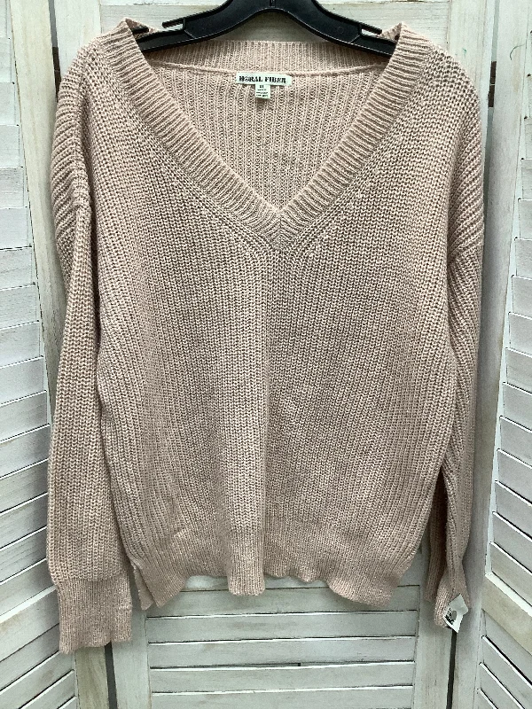 Sweater By Clothes Mentor In Pink, Size: Xl