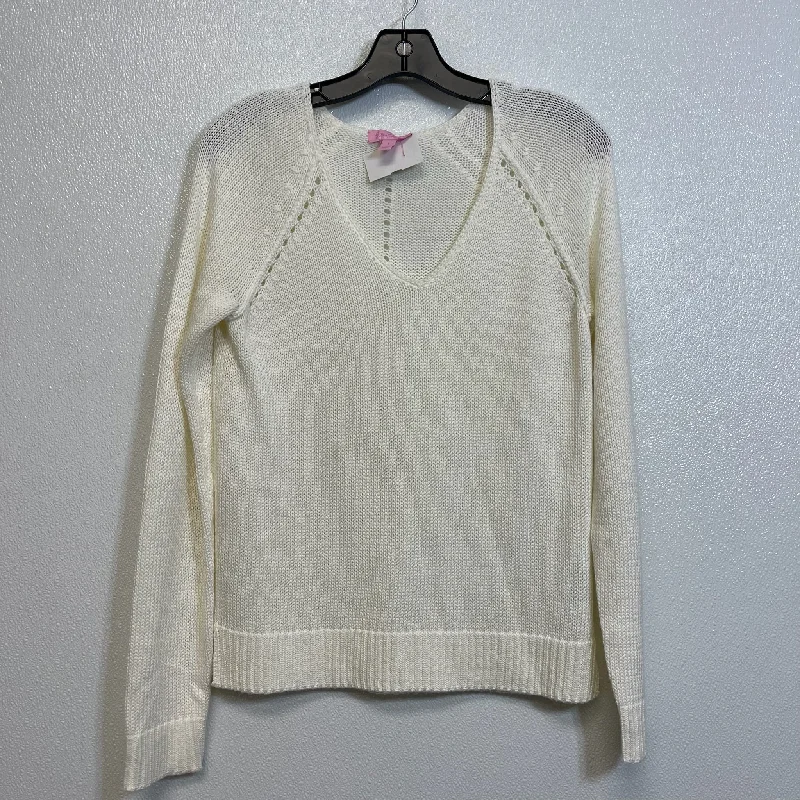 Sweater By Lilly Pulitzer In Ivory, Size: S