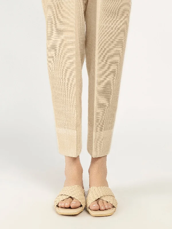 Plain Khaddar Trousers