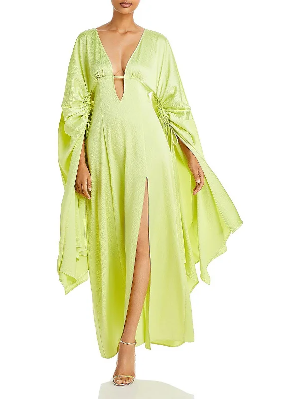 Winona Womens Kimono Sleeve Maxi Evening Dress