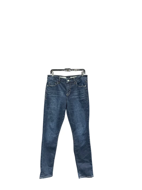 Jeans Skinny By Pilcro In Blue Denim, Size: 10