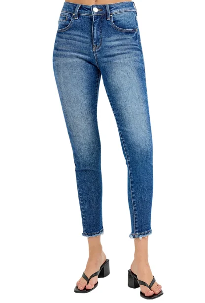 Risen Amaris MR Crop Skinny Jeans