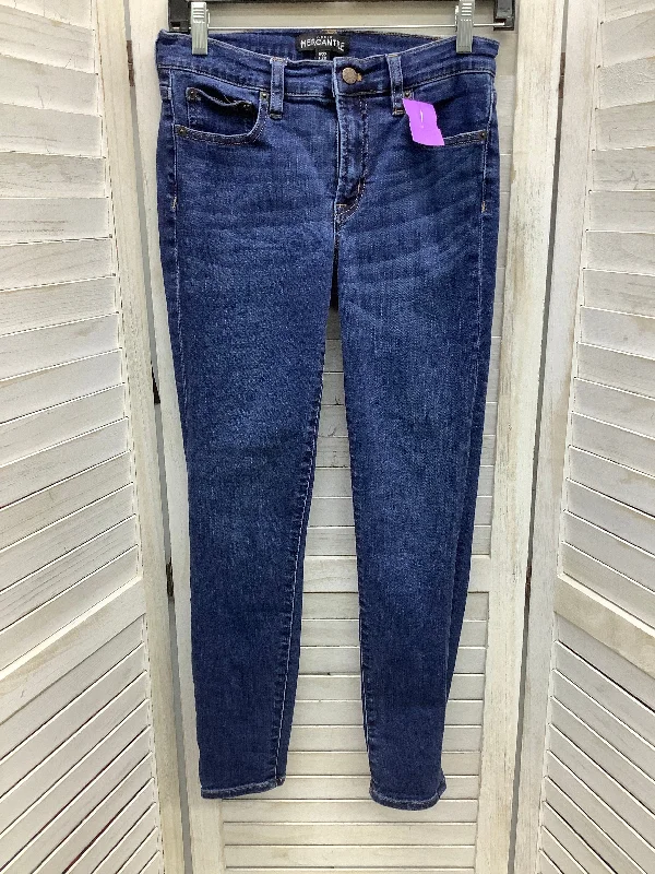 Blue Denim Jeans Skinny J. Crew, Size 4