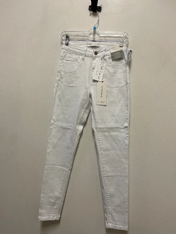 Jeans Skinny By Clothes Mentor In White, Size: 2