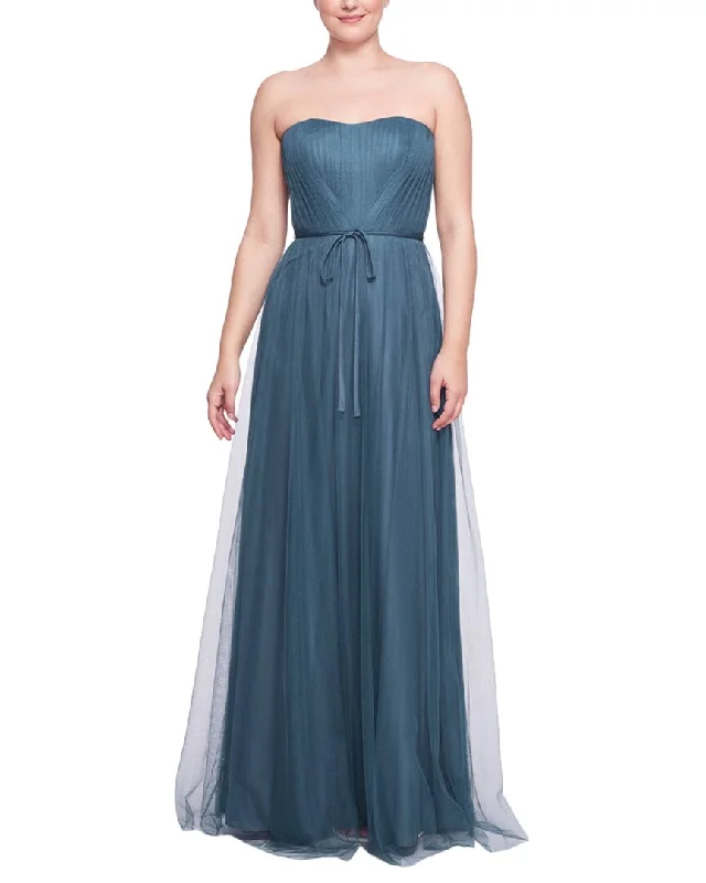 Marchesa Notte Imola Sleeve Long Gown