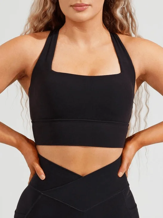 Revolution Sports Bra - Onyx Black