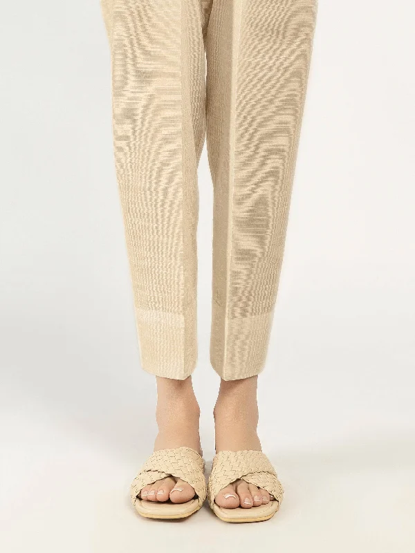 Plain Khaddar Trousers