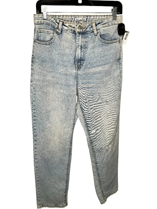 Jeans Straight By Dex In Blue Denim, Size: 28