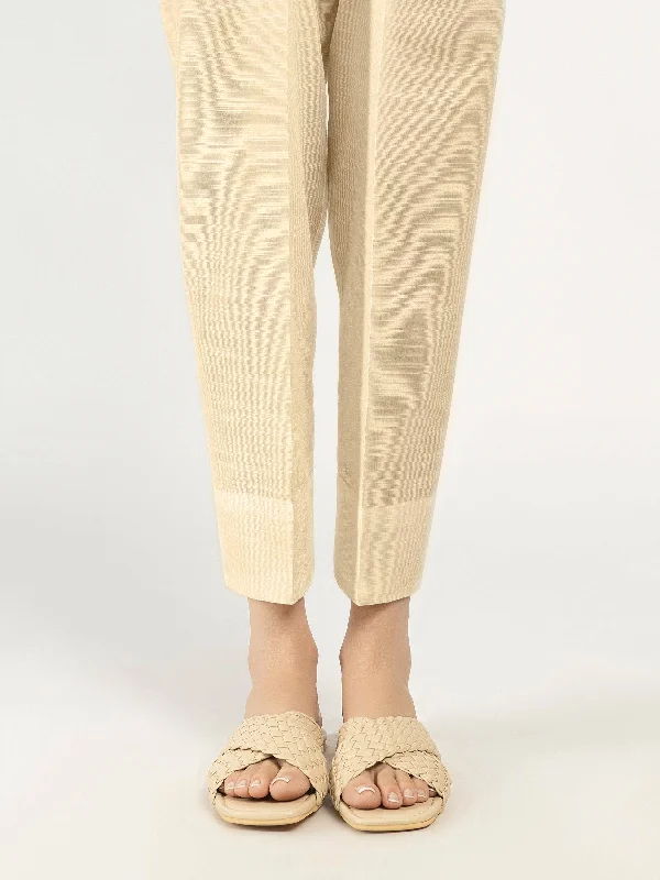 Plain Khaddar Trousers