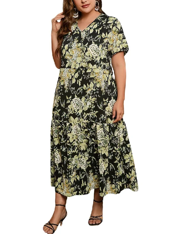 Nino Balcutti Plus Maxi Dress