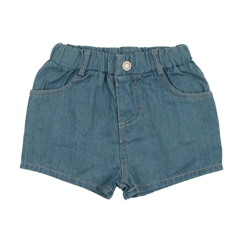 Lil Legs Denim Shorts - Denim Tencel