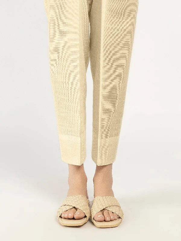 Plain Khaddar Trousers