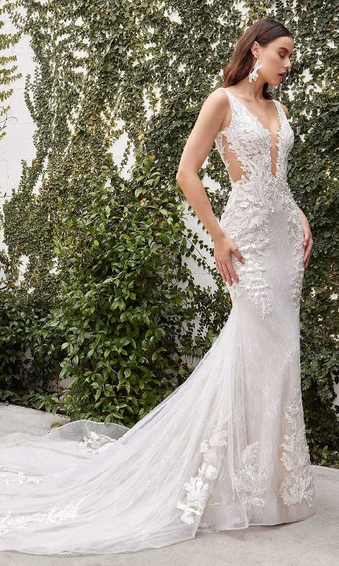 Andrea and Leo A1072W - Embroidered Lace Bridal Gown