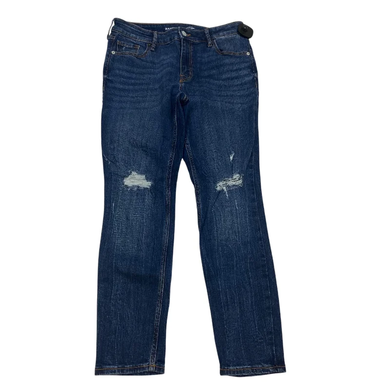 Jeans Skinny By Old Navy In Blue Denim, Size: 8