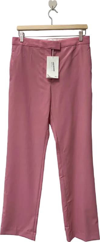 COS Pink Wool Trousers UK 14