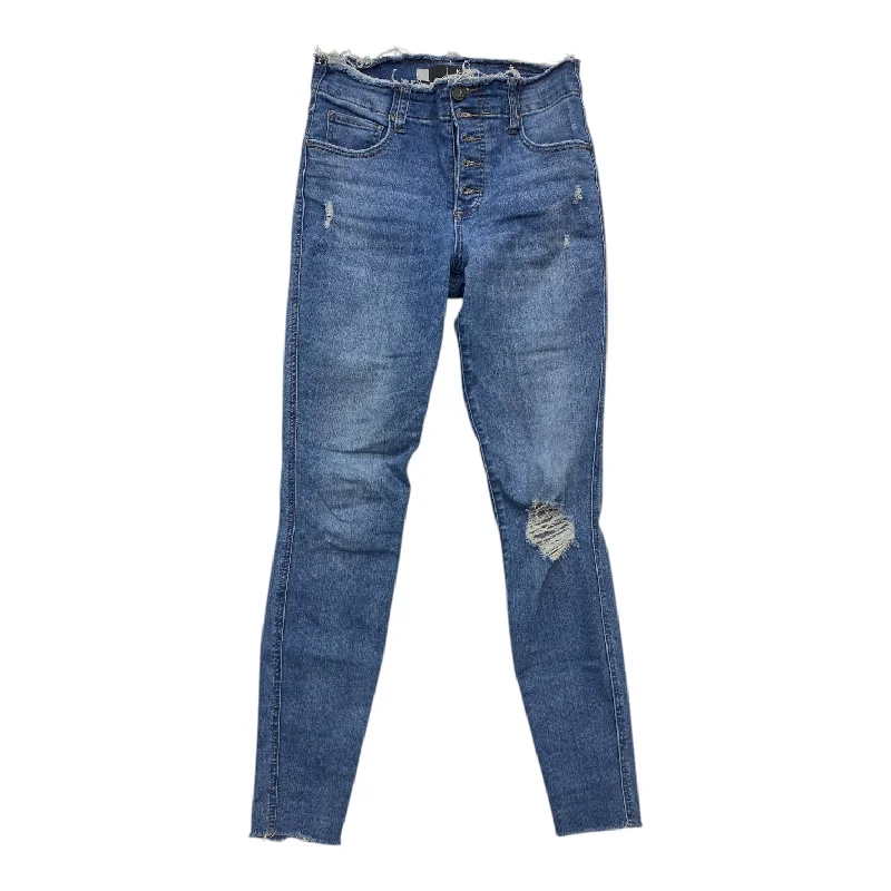 Jeans Skinny By Kut In Blue Denim, Size: 4