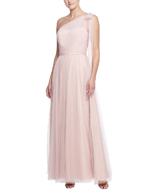 Marchesa Notte Palermo Sleeve Long Gown