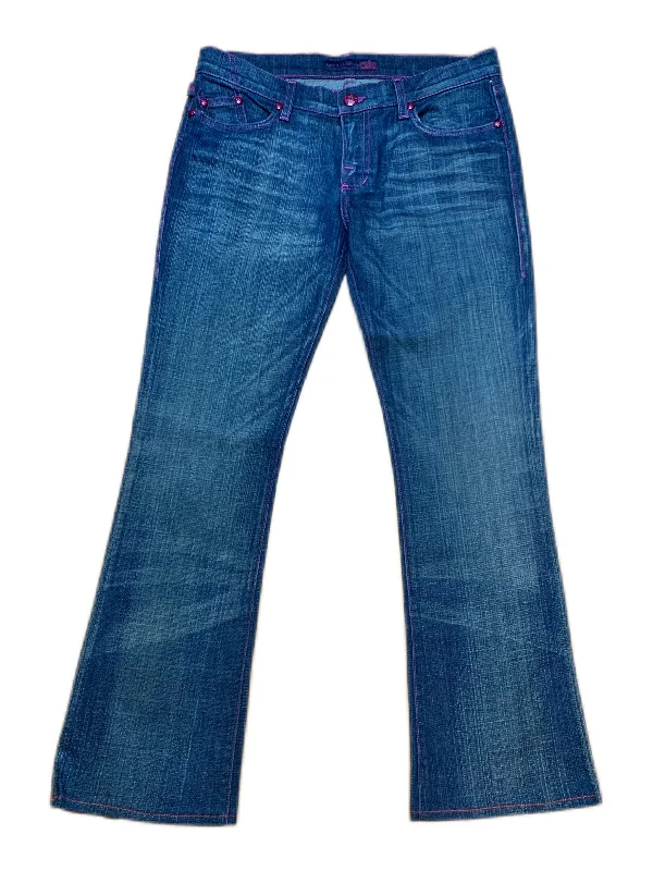 Jeans Straight By Rock And Republic In Blue, Size: 8