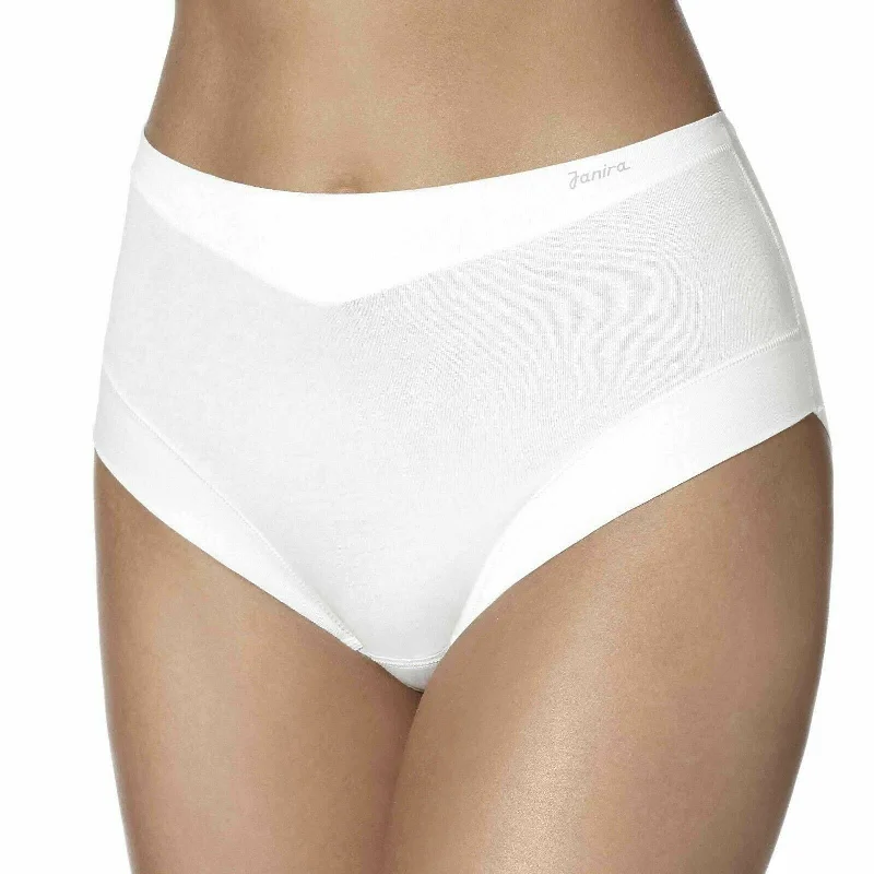 Janira Slip Cotton Band Knickers In Black or Nude or White