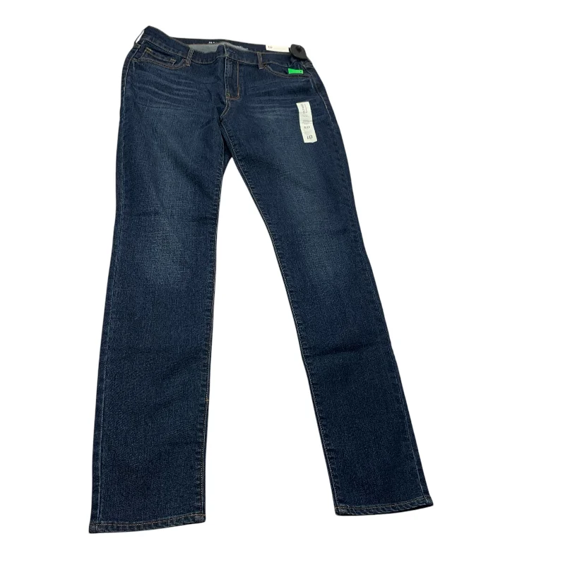 Jeans Skinny By Old Navy In Blue Denim, Size: 10