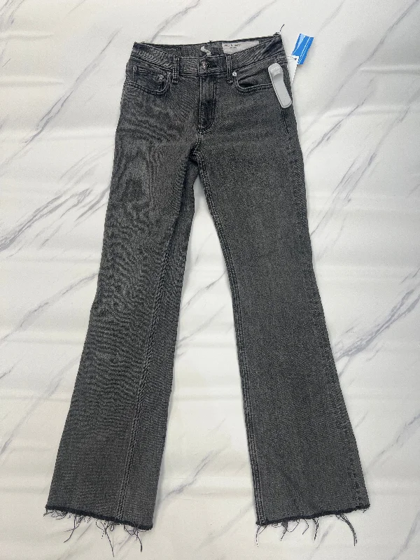 Jeans Boyfriend By Rag & Bones Jeans In Grey, Size: 0