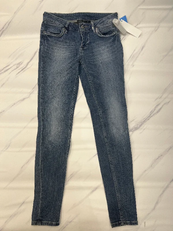 Jeans Skinny By Harley Davidson In Blue, Size: 6