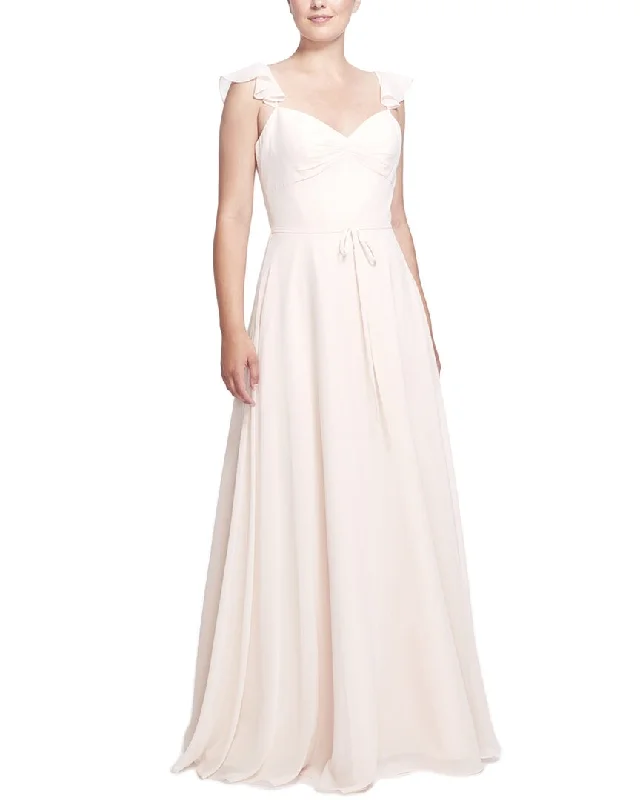 Marchesa Notte Naples Sleeveless Long Gown