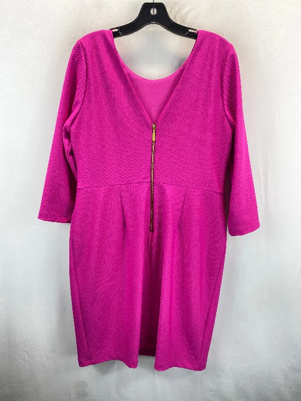 Pink Dress Work Donna Ricco, Size 12