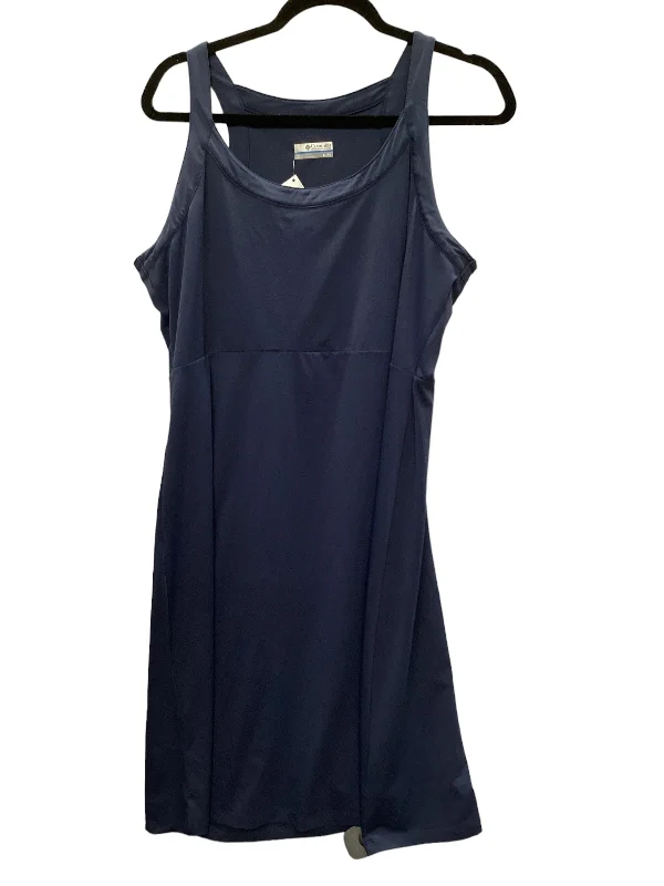 Navy Athletic Dress Columbia, Size Xl