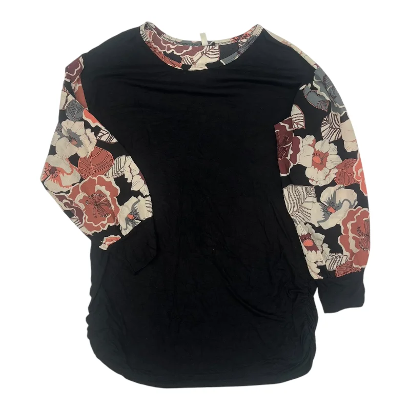 Top Ls By Clothes Mentor In Black & Cream, Size:3X