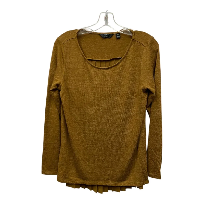 Top Ls By Giuliana In Brown, Size:Xxs